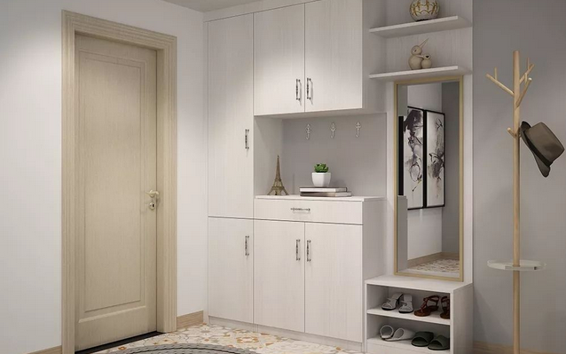玄關(guān)處的衣帽柜怎么設(shè)計(jì)更好看實(shí)用？