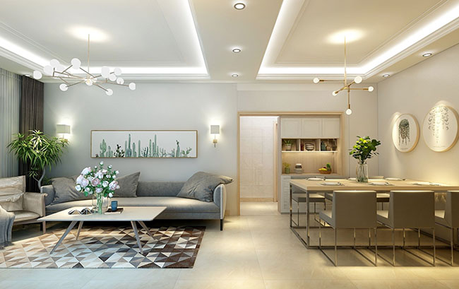 掌握客餐廳分隔技巧，讓空間更協調！