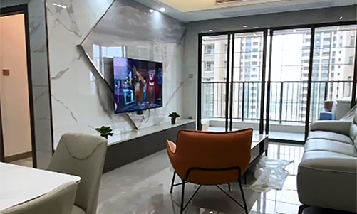 130平現(xiàn)代簡約案例，完工實拍效果