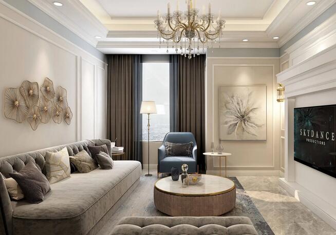 華麗、典雅的傳統(tǒng)歐式裝修風格