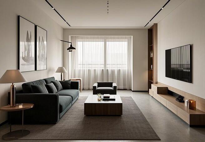 精妙軟裝搭配，讓現(xiàn)代簡(jiǎn)約風(fēng)住宅變身舒適理想港灣