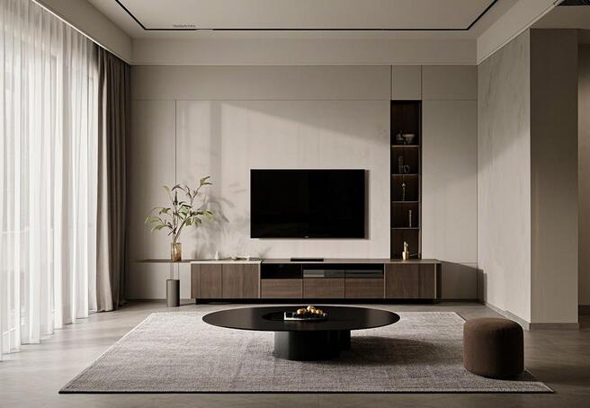 在客廳裝修中，電視柜是必需品還是可選項(xiàng)？