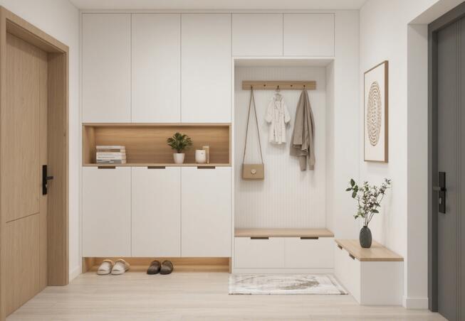 必看！玄關(guān)柜設(shè)計秘籍，打造實用與顏值并存的入戶空間