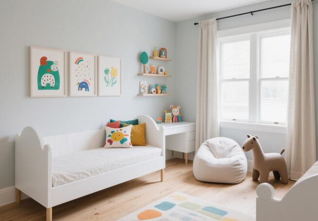 兒童房安全裝修指南：7個必看細節(jié)，從布局到材料全把關(guān)