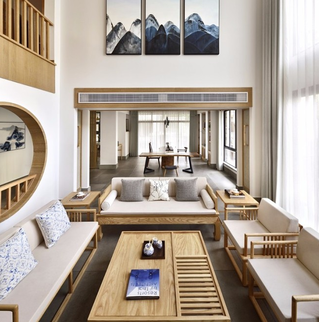 600平獨(dú)棟別墅，日式+現(xiàn)代中式風(fēng)格，處處是風(fēng)景