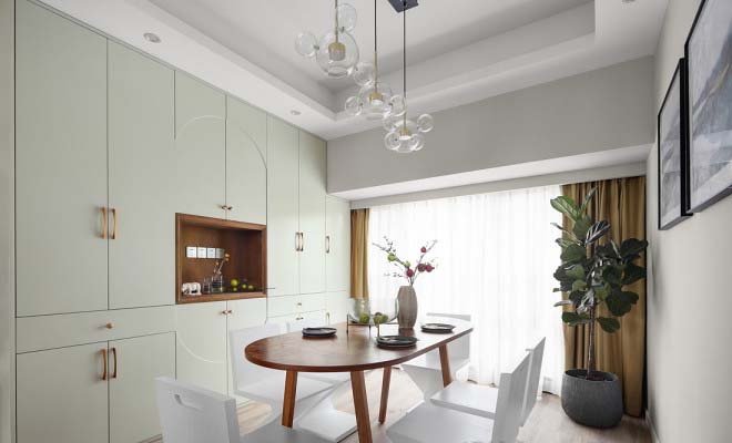 130平簡約風家裝，將紛紛擾擾拋在腦后