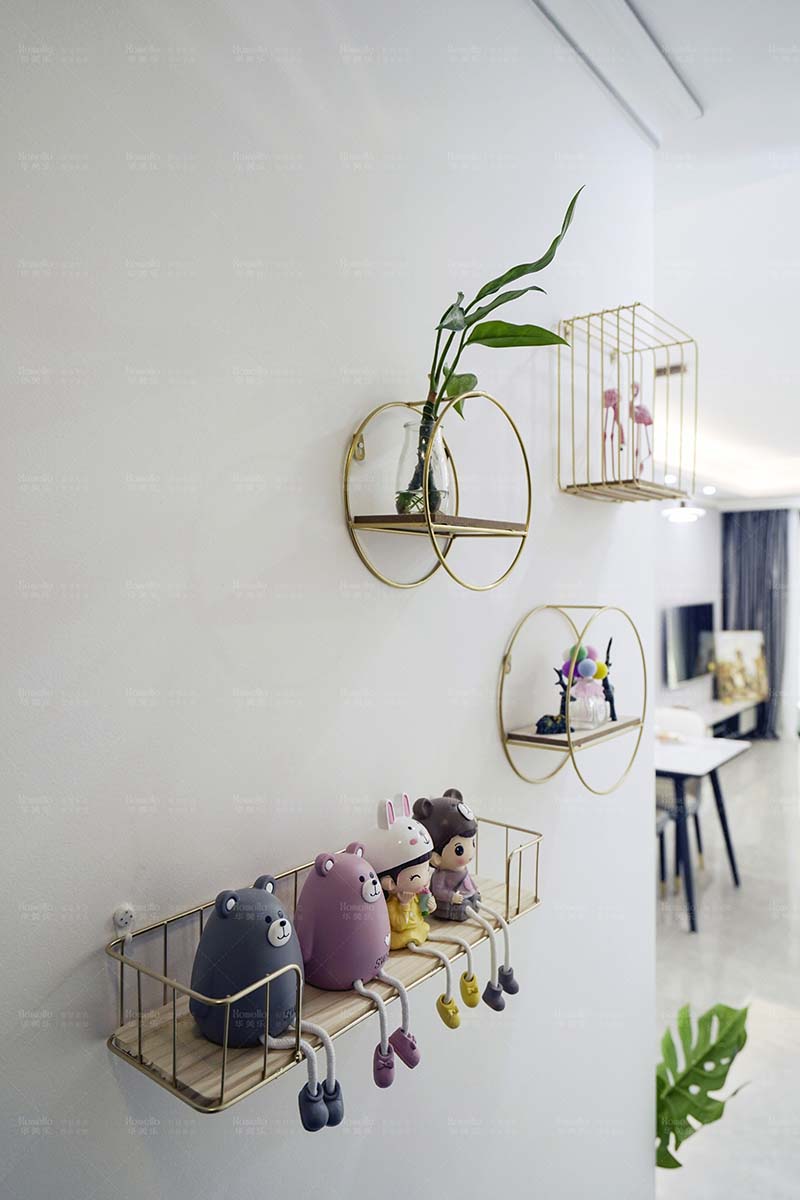 106平現(xiàn)代簡約風實拍圖，構(gòu)建清新宜居小窩