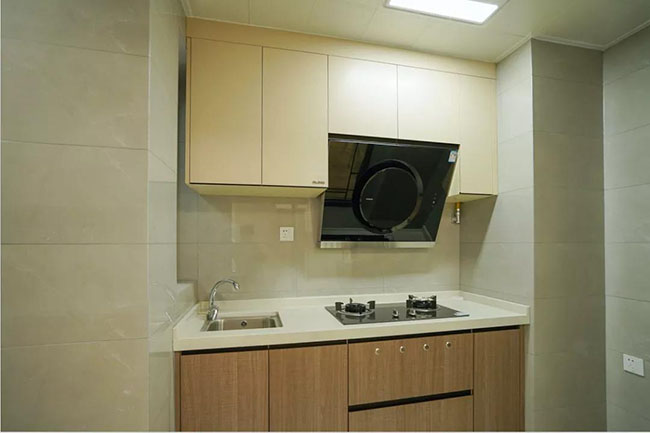 勤城達正大城簡約風(fēng)裝修，原木色系好清爽